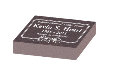 12~x8~x3~ Headstone