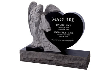 Leaning Angel heart Upright includes 48~ Base