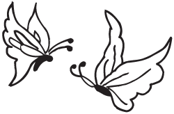 Clipart Image For Gravemarker Monument insect 04