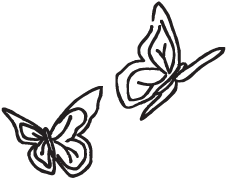 Clipart Image For Gravemarker Monument insect 06