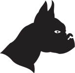 Clipart Image For Gravemarker Monument Dog 32